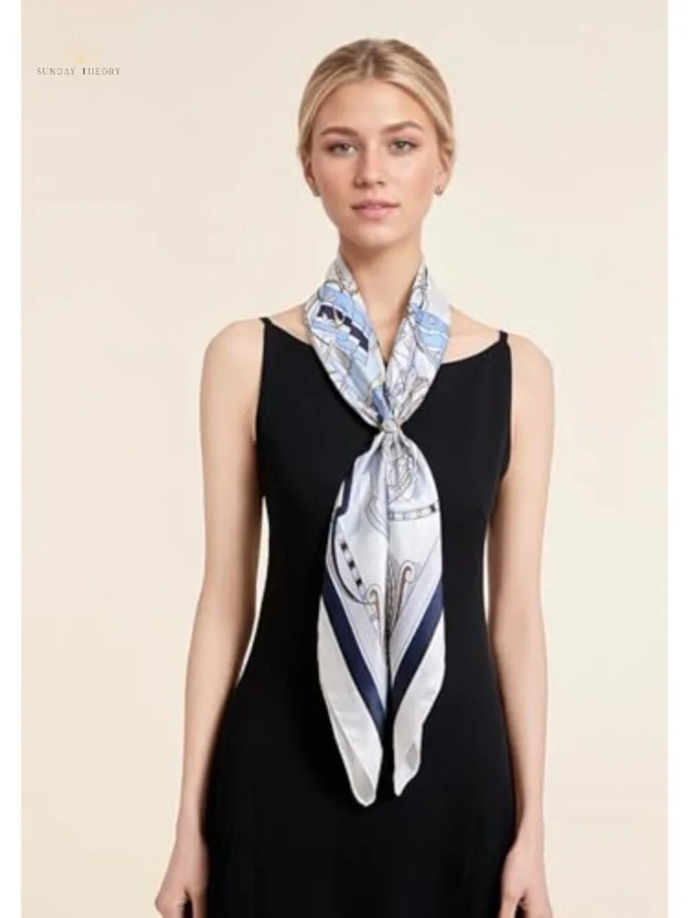 100% Mulberry Silk Scarf - 35